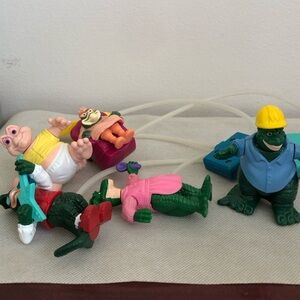 Partager McDonalds 1992 Dinosaurs TV Show Dino-Motion Happy Meal Toys Complete S